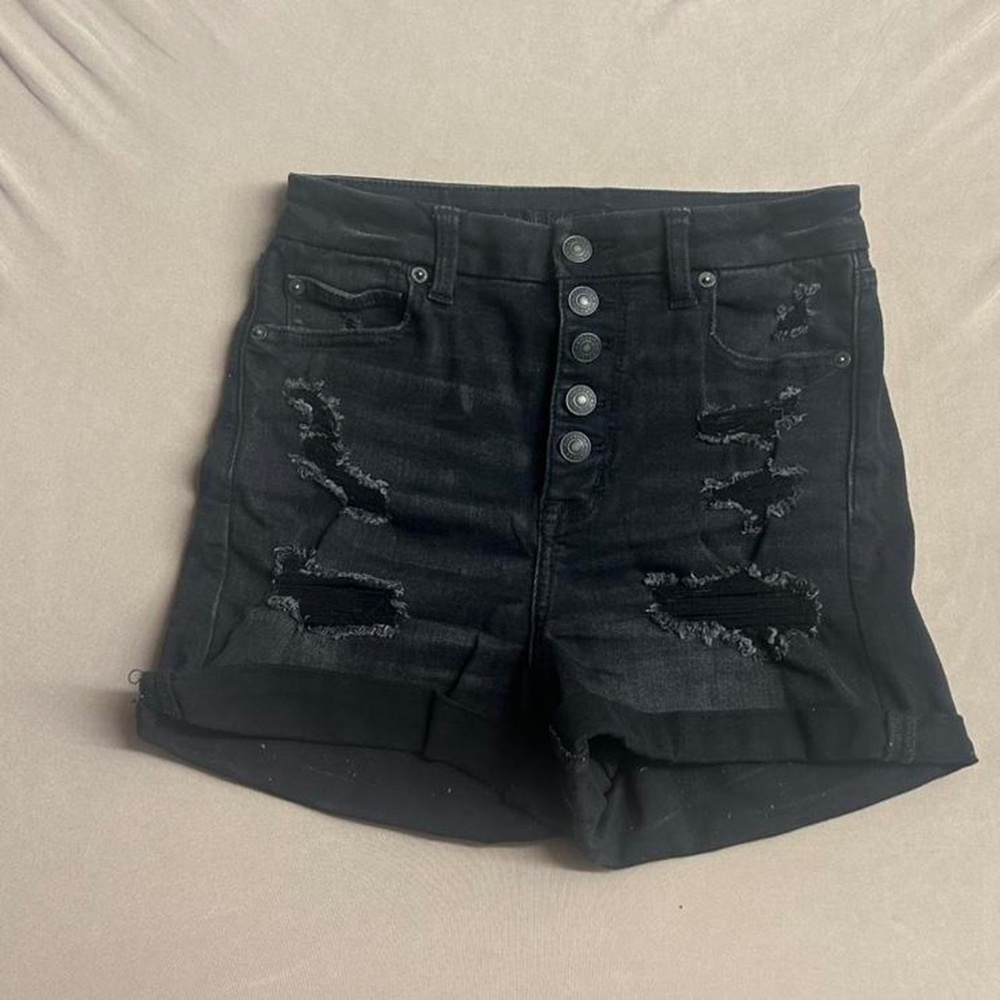 American Eagle Outfitters Women's Black Shorts